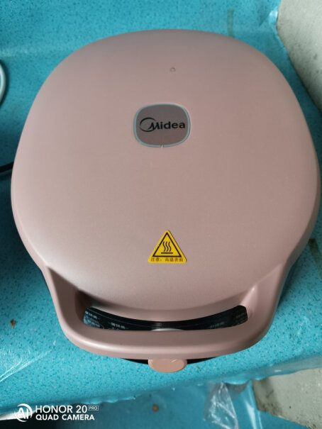 美的电饼铛家用双面加热电饼档新买的锅盔素萃电饼铛。上盖为什么不加热？