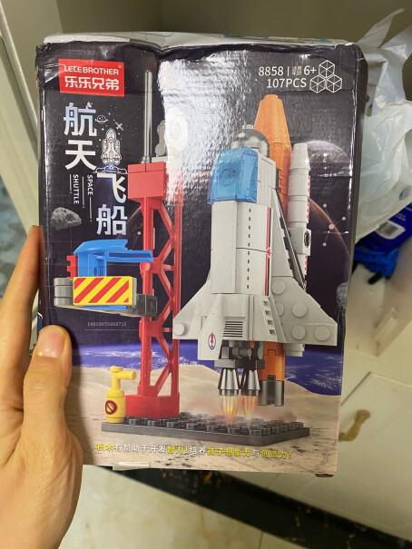 钒象智科儿童航天飞机立体积木玩具质量不好吗？评测质量实话实说？