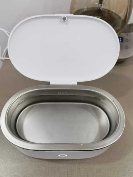 京东京造超声波清洗机我的太阳镜是塑料镜片 ，能用这清洗吗？