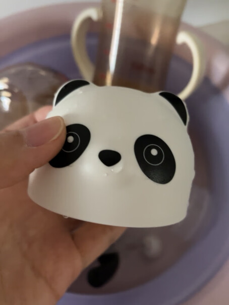 贝亲熊猫嘟嘟吸管杯 300mL DA147有用来喝奶的吗？