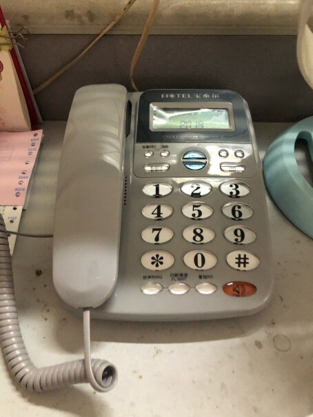 宝泰尔电话机座机固定电话我刚买的电话只有铃声不能通话，这昰什么问题？