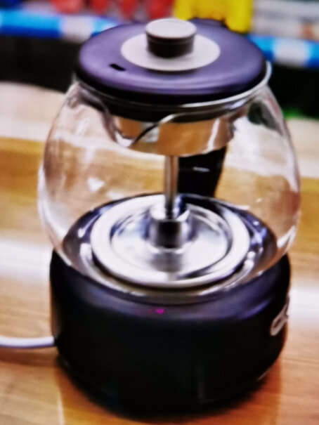 小熊煮茶器煮茶壶养生壶迷你蒸汽喷淋式304不锈钢保温时可以设定保温的温度吗？