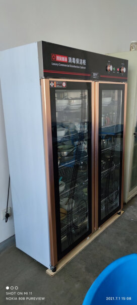 商用消毒柜圣托不锈钢消毒柜商用双开门910升大容量紫外线使用体验,到底是不是智商税！