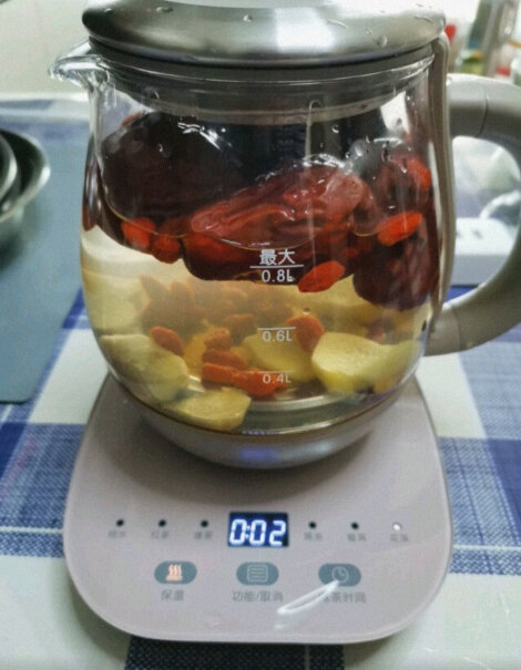 小熊养生壶热水壶这个煮花茶声音大吗？