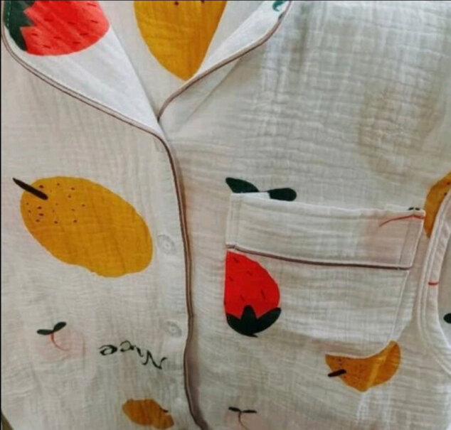 孕产妇家居服-哺乳装钱塘娘子纱布月子服夏季薄款纯棉孕妇睡衣哺乳衣套装草莓梨子分析应该怎么选择,质量不好吗？