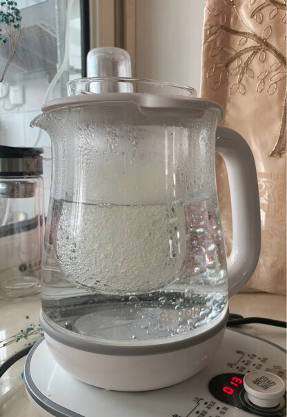苏泊尔养生壶多功能加厚玻璃煮茶器用的时候烧水声音大吗？