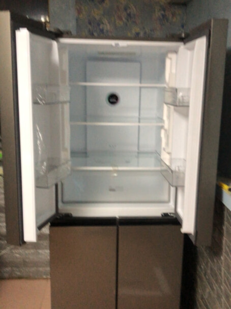 TCL515升双变频风冷无霜对开门双开门电冰箱一天要用多少电？
