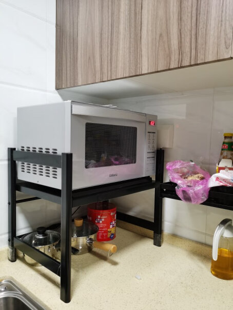 四季沐歌厨房置物架问一下下层放烤箱的，在烤箱工作时隔板很烫怎么处理的？