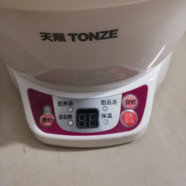 天际TONZE电炖锅电炖盅可以煮儿童面吗？