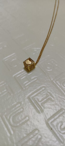 黄金项链六福珠宝金饰魅力系列足金1314罗马数字黄金项链套链评测解读该怎么选,质量真的好吗？