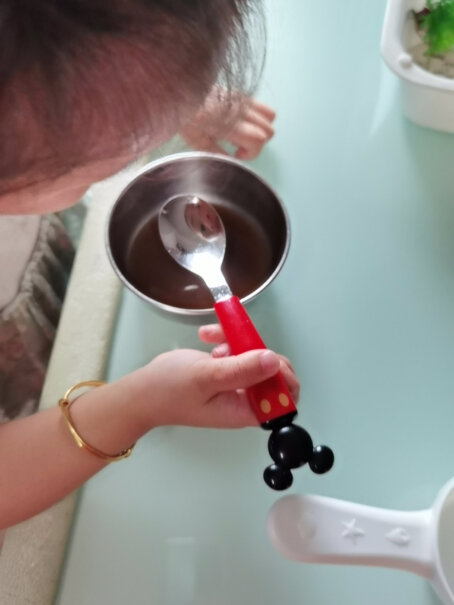 儿童餐具迪士尼Disney母婴儿童吃饭勺子良心点评配置区别,真实测评质量优劣！