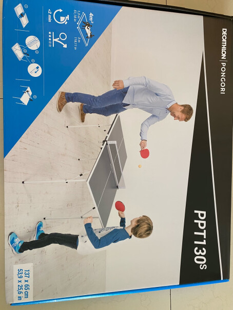乒乓球桌迪卡侬乒乓球桌家用可折叠小型室内儿童家庭乒乓球台TAT小桌子质量好吗,为什么买家这样评价！