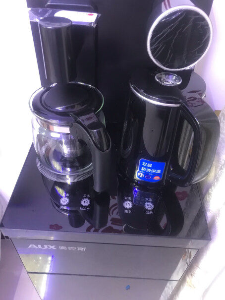 奥克斯茶吧机家用饮水机是先抽水。 还是先加热？