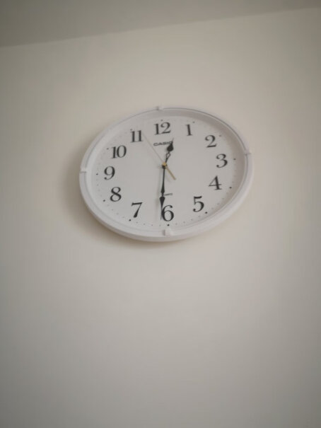 挂钟卡西欧挂钟客厅创意静音钟表时尚简约壁钟卧室时钟质量真的好吗,坑不坑人看完这个评测就知道了！