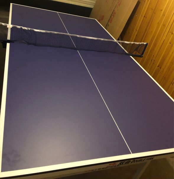 双鱼儿童乒乓球桌家用室内乒乓球台这台有多重？