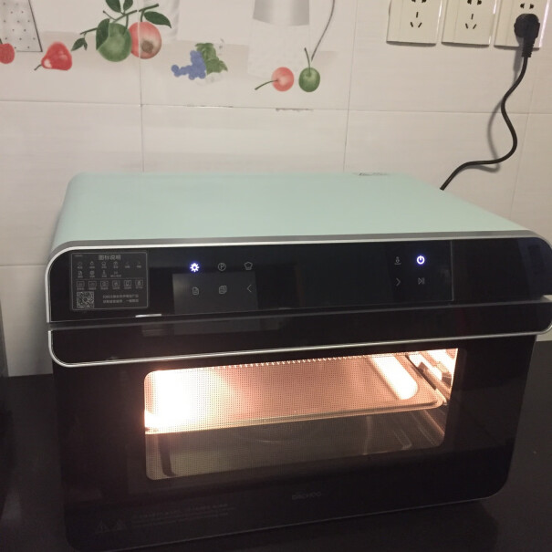 大厨蒸烤箱一体机家用台式烤箱蒸箱蒸烤一体机炸锅DB600烤东西的油烟怎么排除的？