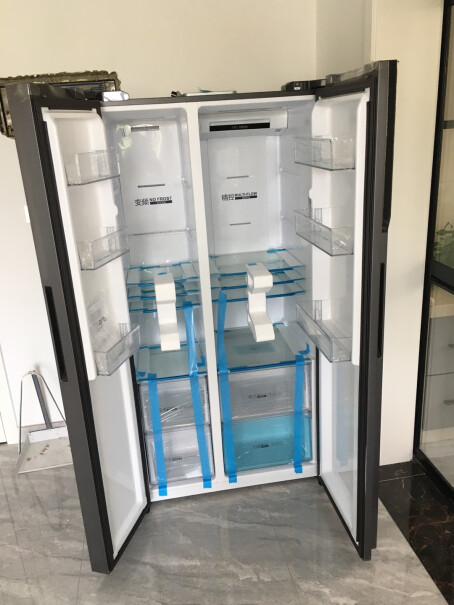海尔出品冰箱对开门双门54冰箱可以送农村吗？