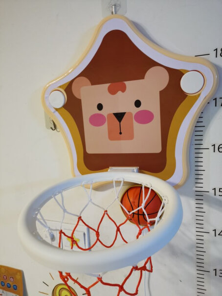 篮球框木丁丁儿童篮球架免打孔悬挂式篮球框宝宝投篮玩具宿舍室内家用质量到底怎么样好不好,优缺点大全？