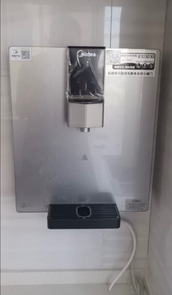 美的饮水机即热式管线机不配厨下净水器可以用吗？