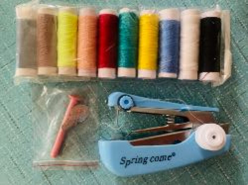 缝纫机歆起点家用便携式迷你缝纫机旅游袖珍手持式缝纫机使用体验,功能真的不好吗？