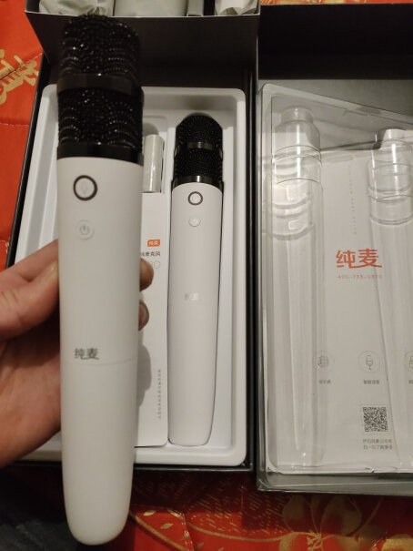 纯麦U7PRO无线K歌话筒小米全面屏E55X能用吗？