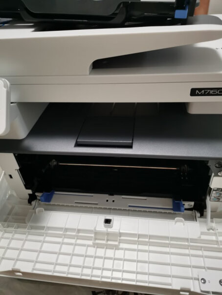 奔图M7160DW黑白激光无线打印机办公家用打印刚用不久，开机显示检测不到鼓组件是什么原因？
