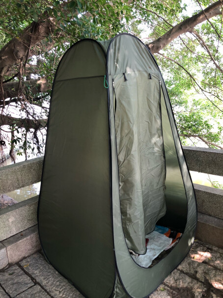 捷昇便携式户外更衣帐篷冬天能做洗澡帐篷吗？