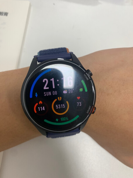 小米手表Color深空蓝可测量血压吗？