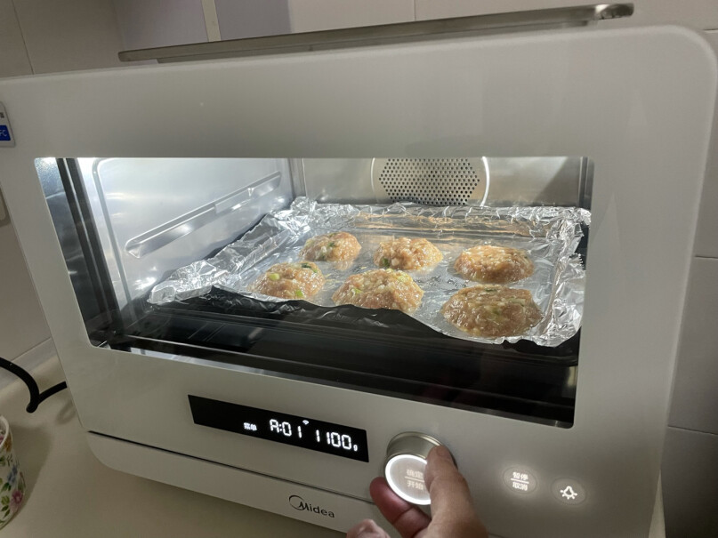 美的家用台式蒸烤箱20L可以当微波炉用吗？