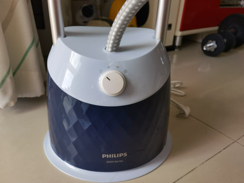 飞利浦 PHILIPS奢宠3000系列蒸汽挂烫机易收纳榻榻米这款噪声大不大，手炳烫不烫手？