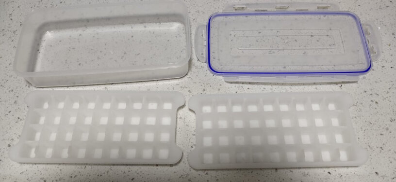 冰箱配件多奈屋冰块盒子自制冰块制冰盒模型带盖密封不窜味冰块模具质量真的好吗,究竟合不合格？