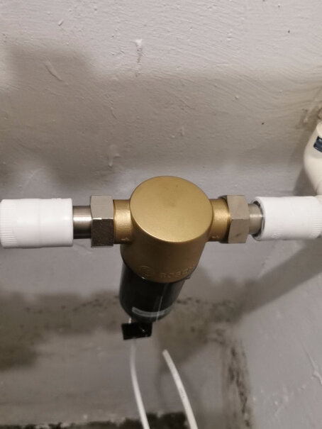 博世前置过滤器家用全屋中央净水过滤器一寸的管怎样安装，影响流量和压力吗？