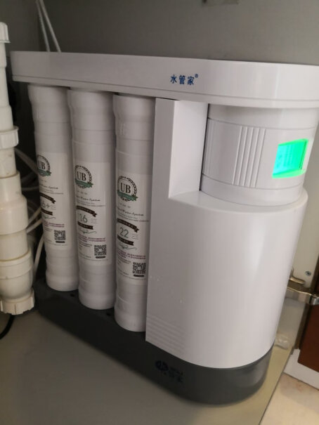 复旦申花水管家超滤机净水器家用无废水包安装吗？