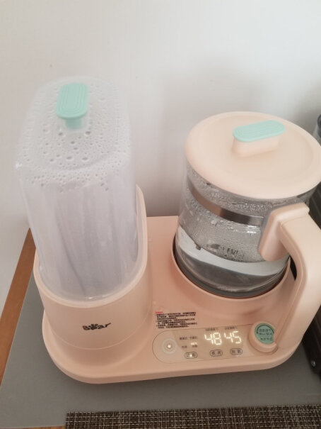 小熊恒温调奶器0.8L温奶器母乳一直问温在里面能喝吗？