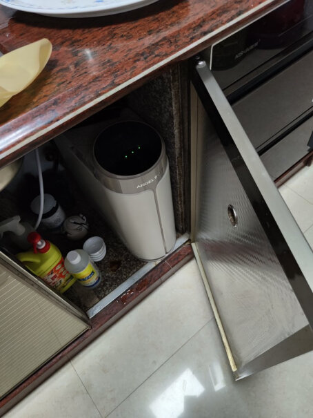 安吉尔净水器家用厨房无桶净水机这款废水流多少时间？