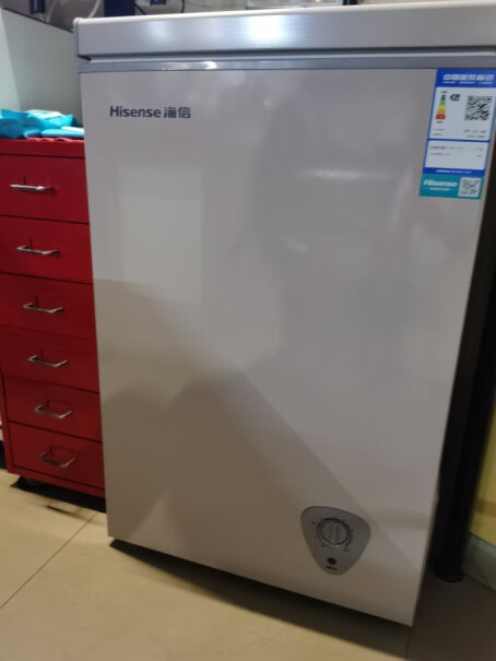 海信145升冷藏冷冻转换冰柜顶开门家用小冷柜请问这个IOO升冰柜外观体积是多少？