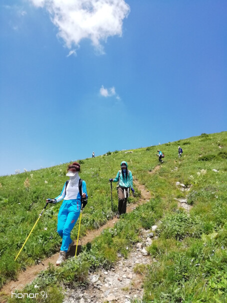 登山攀岩鲁滨逊碳纤维折叠登山杖评测值得入手吗,哪个值得买！