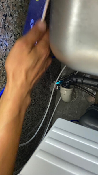 复旦申花水管家超滤机净水器家用无废水换滤芯的视频链接受累来一个？