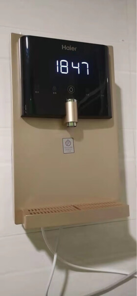 海尔管线机壁挂式冷热饮水机侧面的开关是什么？