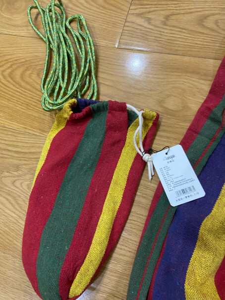 睡袋-吊床狼行者户外野营绑绳帆布吊床质量靠谱吗,质量怎么样值不值得买？