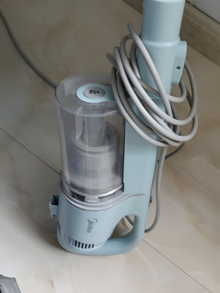 美的吸尘器家用有线手持吸尘器随手大功率大吸力拖地后可以吸水吗？