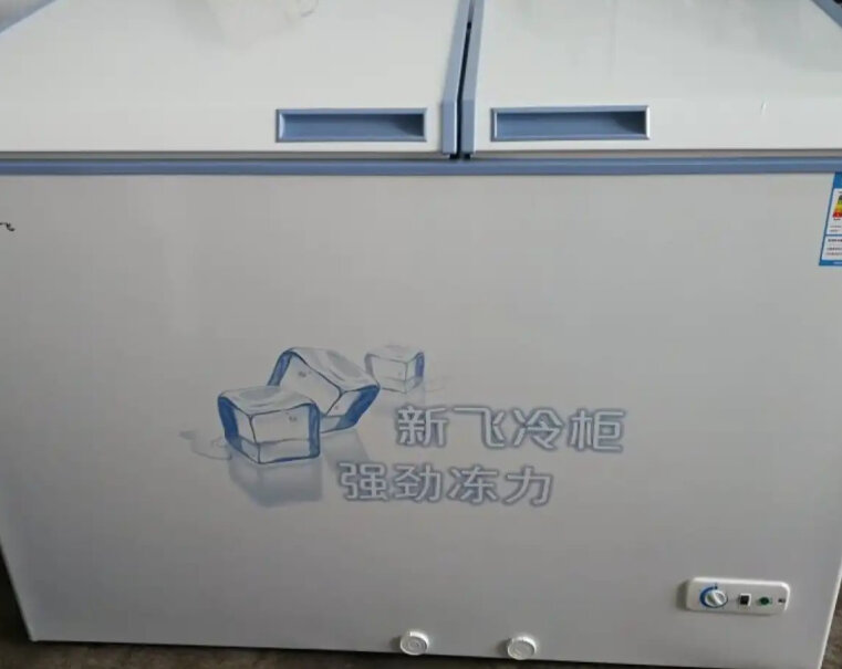 冷柜-冰吧新飞300升商用卧式冰柜双箱双温冷柜质量到底怎么样好不好,坑不坑人看完这个评测就知道了！