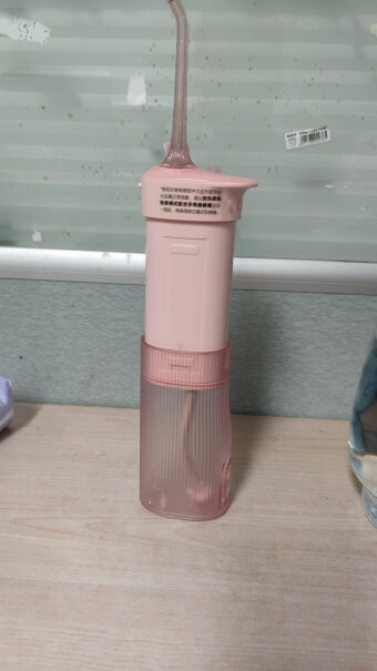 冲牙器素士冲牙器筒式收纳便携洗牙器洁牙机水牙线W1樱花粉冰箱评测质量怎么样！评测好不好用？