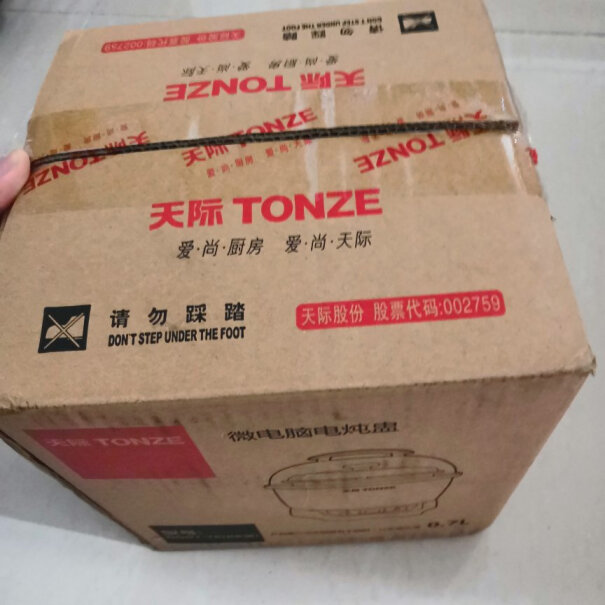 天际TONZE电炖锅电炖盅第一次用会有胶味吗？