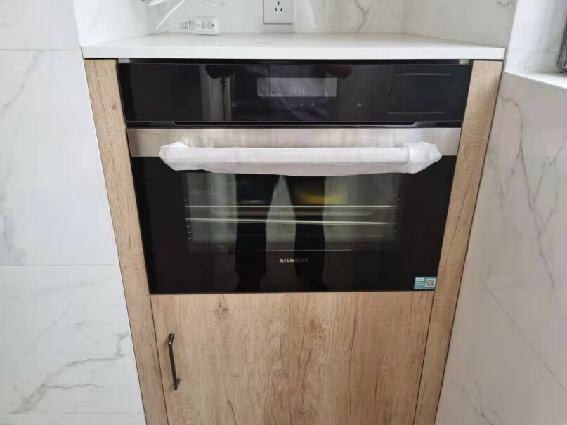 西门子嵌入式蒸烤箱一体机嵌入式蒸箱烤箱柜子里没有插座怎么办？
