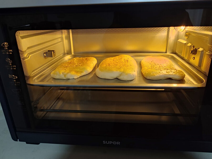 苏泊尔家用多功能电烤箱35升大容量可以烤出酥脆的馍片吗？
