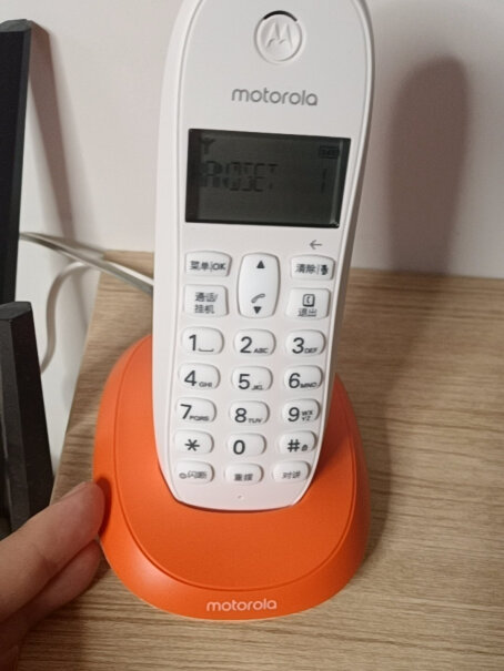 摩托罗拉Motorola数字无绳电话机无线座机可以单独使用吗，需要主机吗？