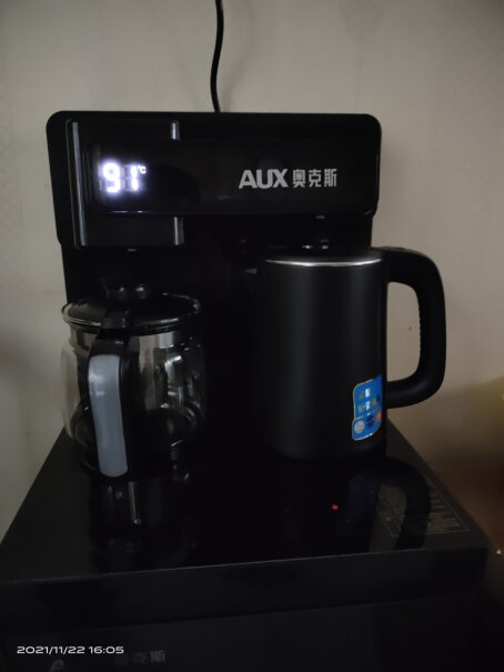 茶吧机奥克斯茶吧机家用多功能智能遥控温热型立式饮水机最新款,来看看图文评测！