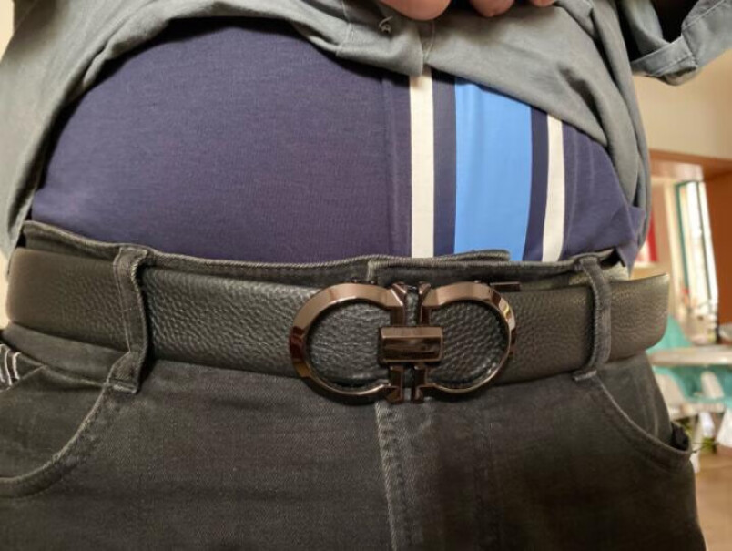 柏萨尼萨尼新年礼物125cm枪扣剪短专柜裤带礼盒评测质量怎么样？图文长篇记录必看！