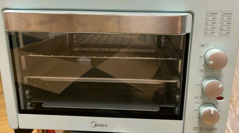 电烤箱美的电烤箱上下控温三种加热模式40L升功能介绍,优缺点分析测评？